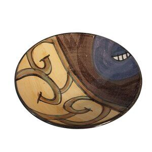 Mitch Yung Pottery Abstract Ceramic Bowl